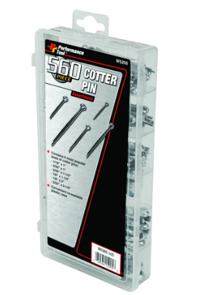 560 pc. Cotter Pin Assortment