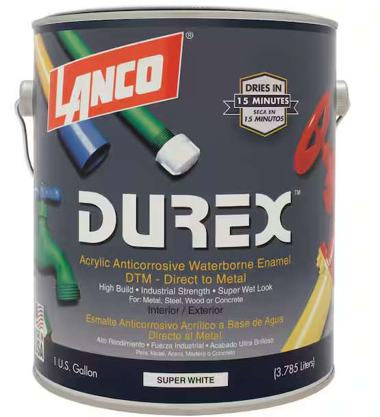 Lanco 1Gal Durex Super White