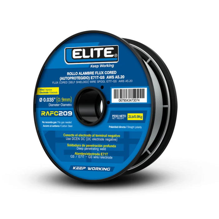 Elite Flux cored Spool 71T-GS  2lbs .035''