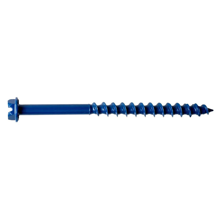 Titen Turbo™ — 3/16 in. x 2-3/4 in. Hex-Head Concrete and Masonry Screw, Blue (75-Qty)