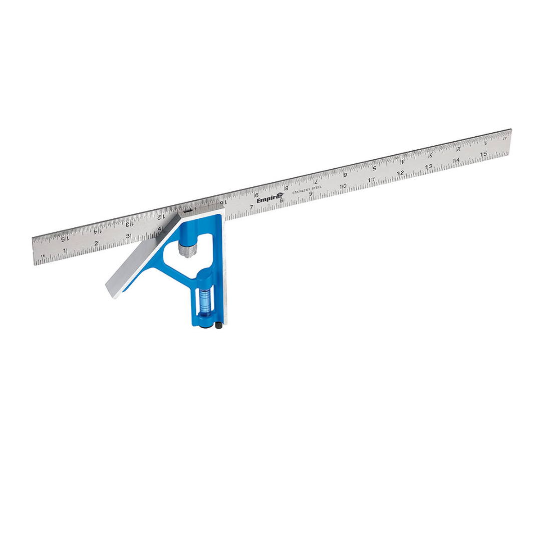 16'' True Blue Combination Square — Quality Industrial Safety