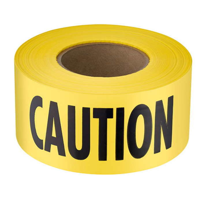 1000' Premium Yellow Barricade Tape