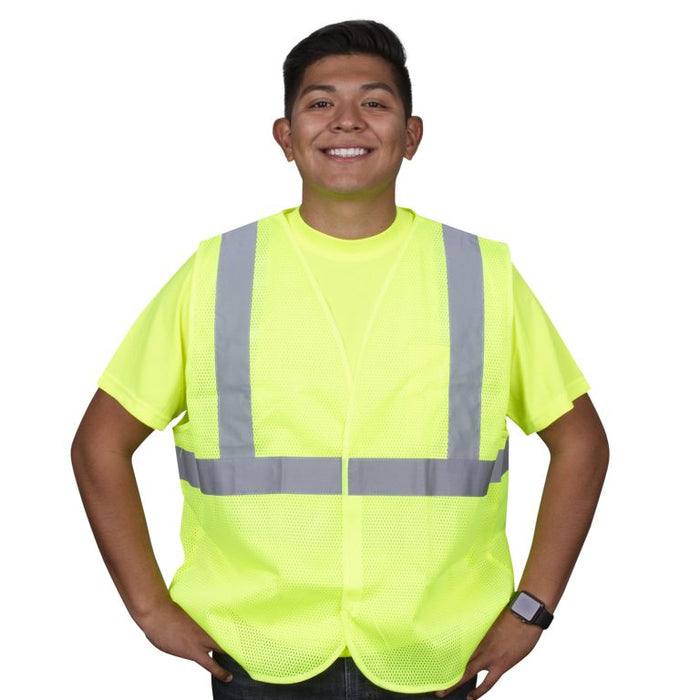 CLASS II LIME MESH SILVER TAPE