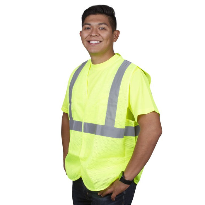 CLASS II LIME MESH SILVER TAPE