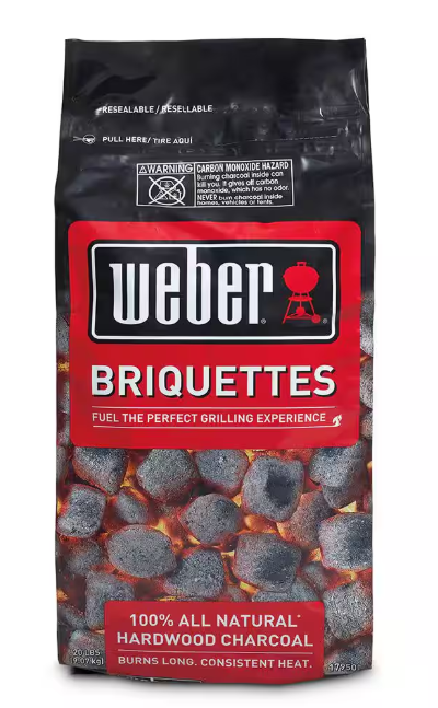 Weber Charcoal Briquette 20lb