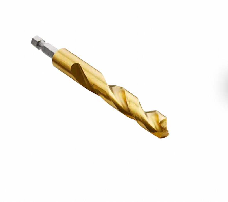 1/2" SHOCKWAVE Impact Duty™ RED HELIX™ Titanium Drill Bit