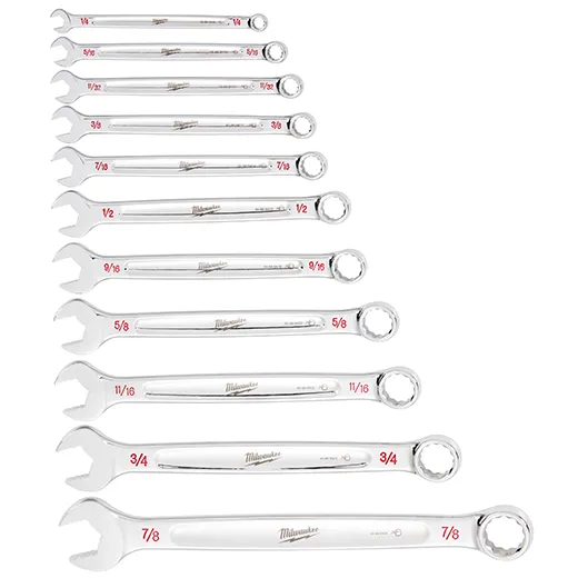 11pc SAE Combination Wrench Set