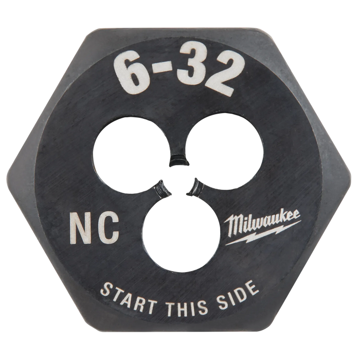 6-32 NC 1-Inch Hex Threading Die