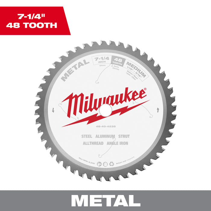 7-1/4 in. Metal Cutting Circular Saw Blade