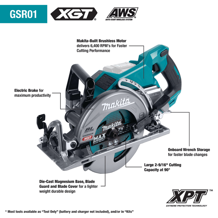 40V max XGT® Brushless Cordless 5‑Pc. Combo Kit (4.0Ah)