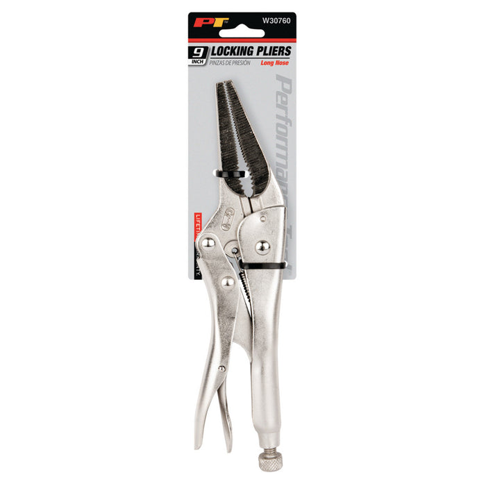 9" Long Nose Locking Pliers