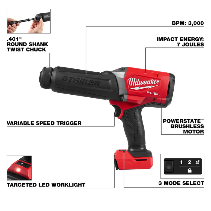 M18 FUEL™ STRIKER™ Hammer Chisel