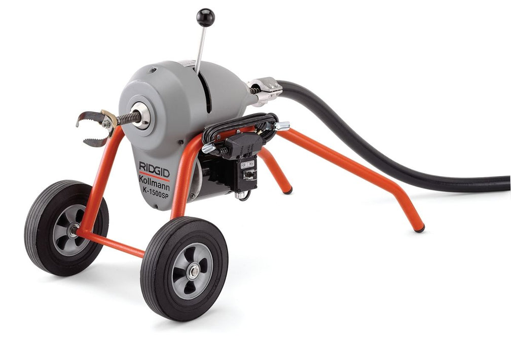 K-1500 Sectional Drain Cleaning Machine for 2 in. to 8 in. Drain and Sewer Lines