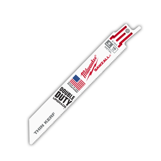 6" 18 TPI SAWZALL® Blade for Medium Metal Bulk 100