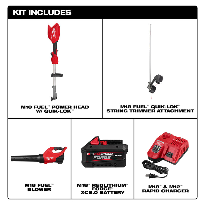 M18 FUEL™ String Trimmer/Blower Combo Kit