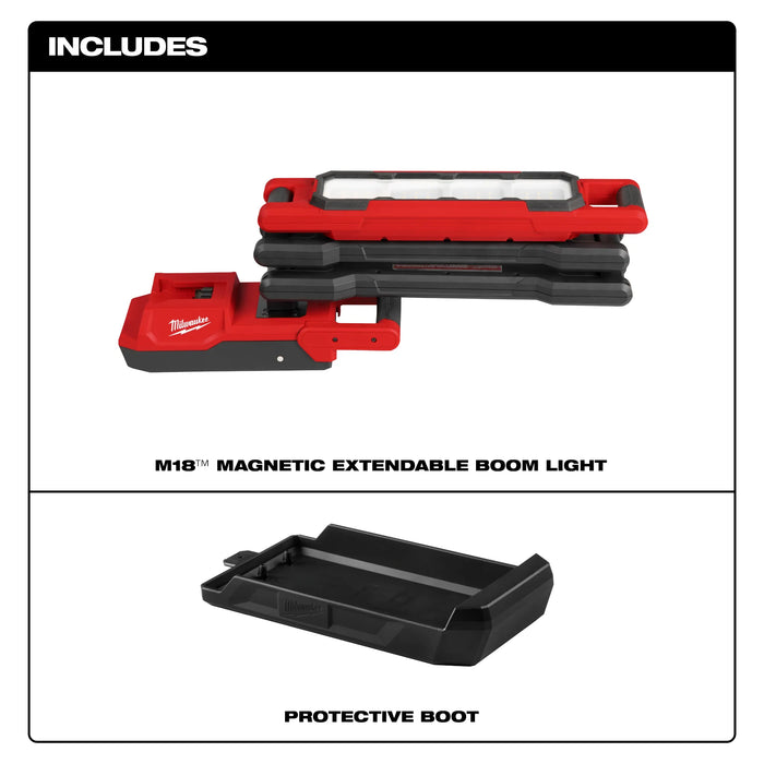 M18 Magnetic Extendable Boom Light