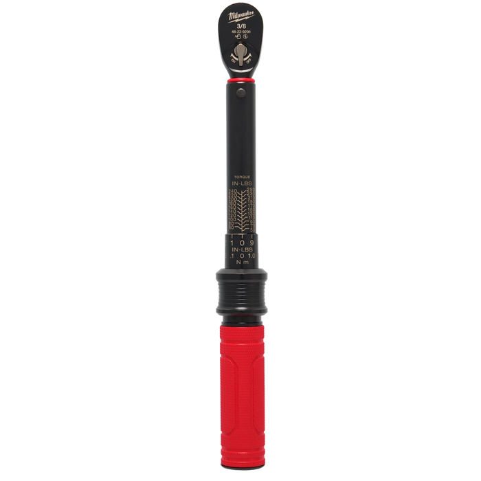 3/8” Drive Click Torque Wrench (50-250 in·lbf)