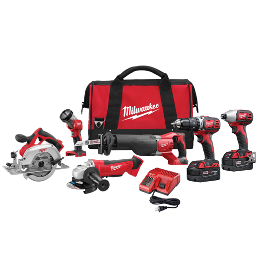 M18™ Cordless Lithium-Ion 6-Tool Combo Kit