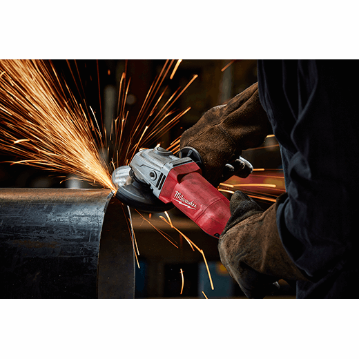 4-1/2 in. Small Angle Grinder w/ Paddle, Lock-On