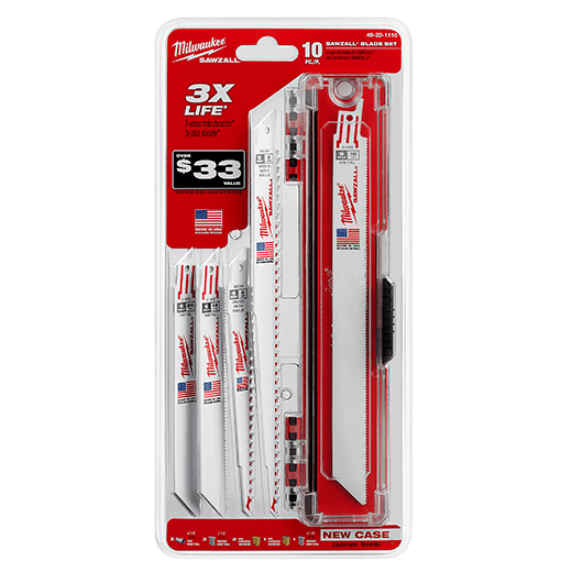 10 Pc SAWZALL Blade Set