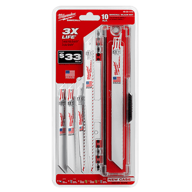 10 Pc SAWZALL Blade Set