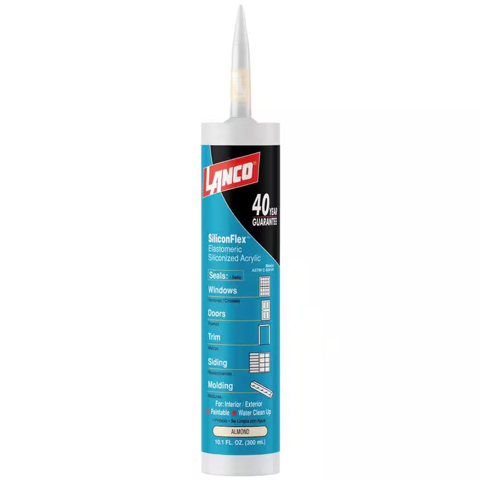 Lanco 10.1 oz. Almond Silicone Flex Sealant