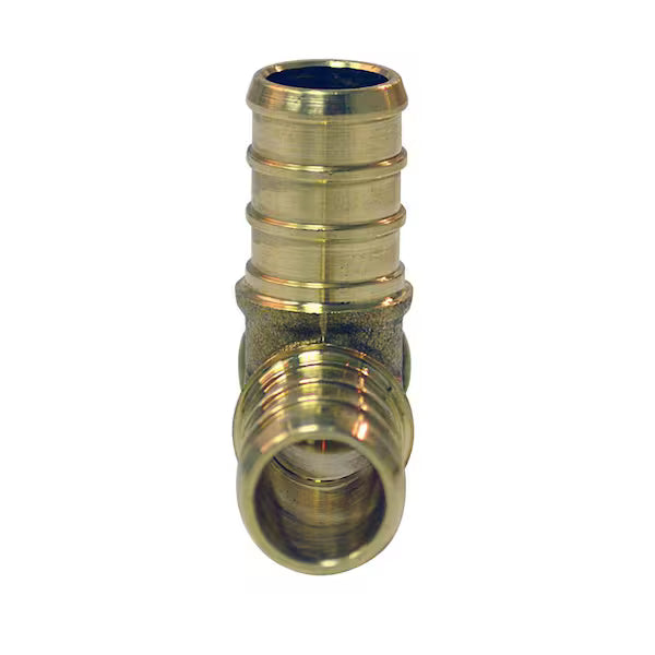 1/2 Brass PEX Tee