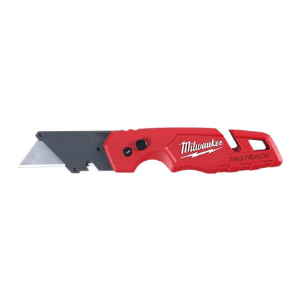 FASTBACK™ Folding Utility Knife with Blade Storage and 50pc Blades