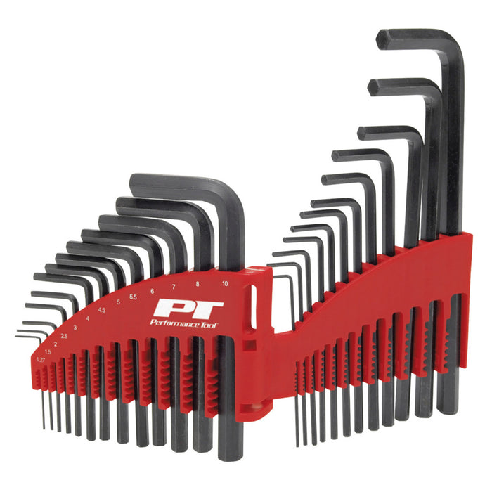 25 pc. SAE/Metric Hex Key Set
