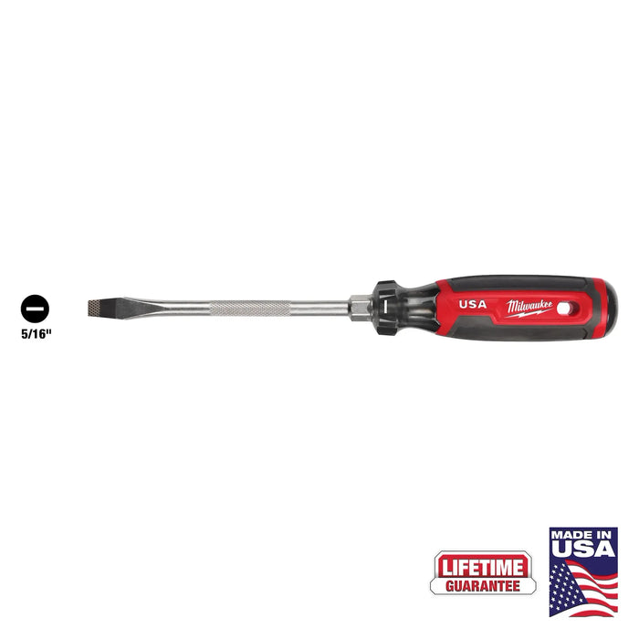 5/16" Slotted 6" Cushion Grip Screwdriver (USA)