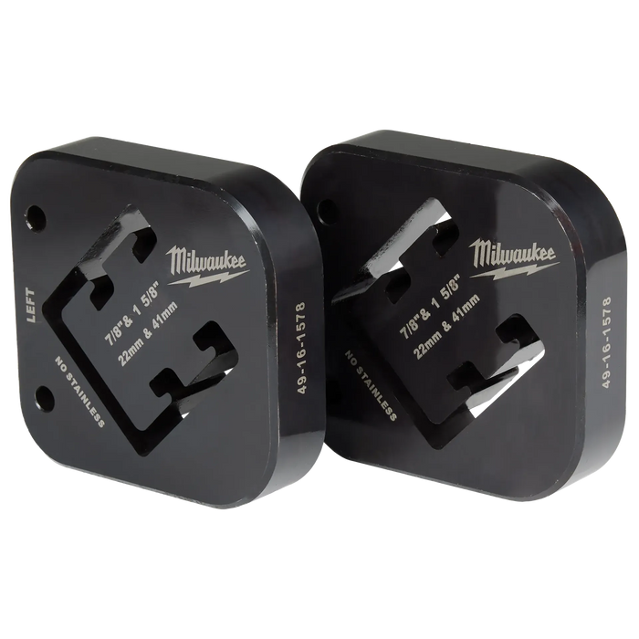 7/8" & 1-5/8" x 1-5/8" Combination Strut Shearing Dies