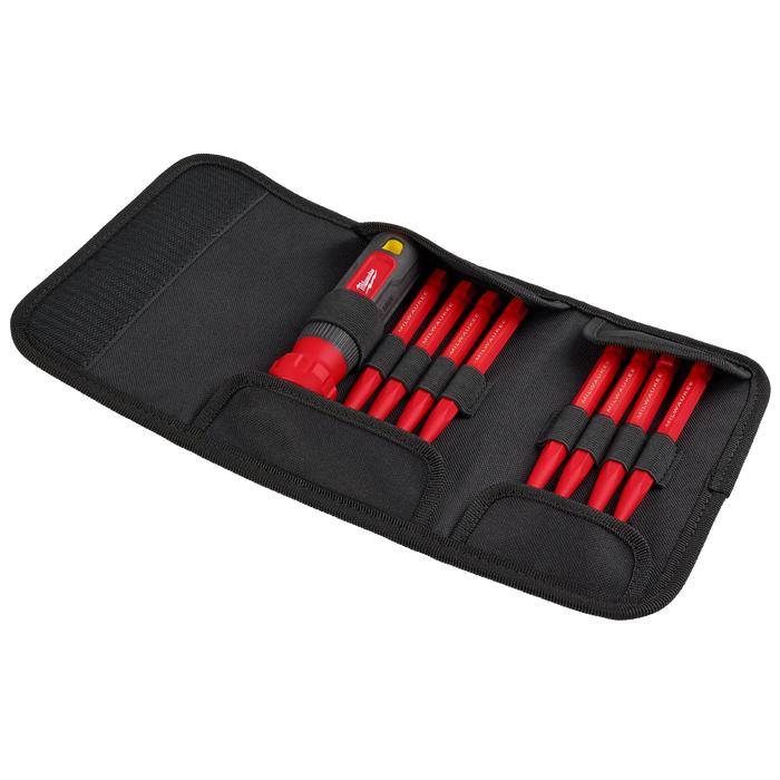 8-in-1 1000V Insulated Slim Tip Multi-Bit Screwdriver
