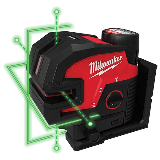 M12™ Green Cross Line & 4-Points Laser Kit