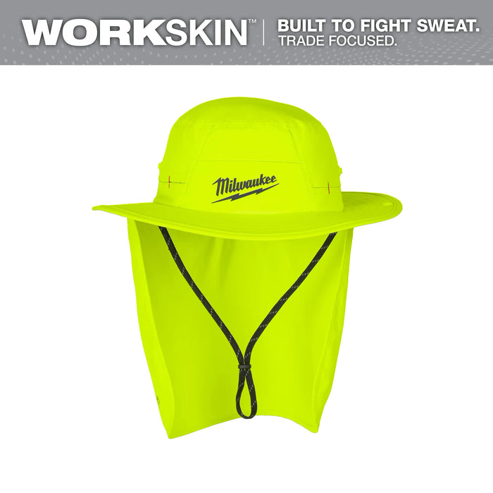 WORKSKIN™ Sunshade Hat - Yellow LXL