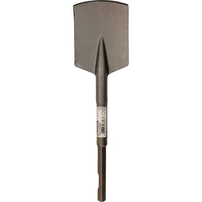 4‑1/2" x 17" Clay Spade, 3/4" Hex