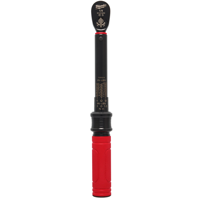 1/4” Drive Click Torque Wrench (40-200 in·lbf)