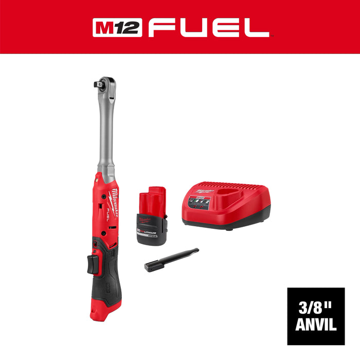 M12 FUEL™ 3/8" Extended Reach Ratchet Kit