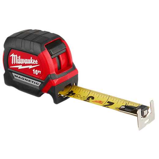 16Ft Compact Magnetic Tape Measure