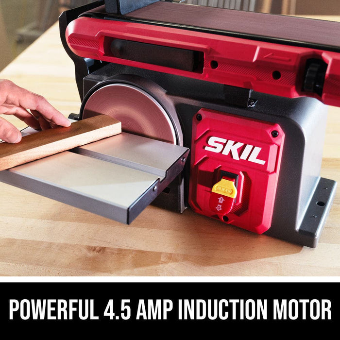 4.5 Amp Belt and Disc Combination Sander Quality Industrial Safety