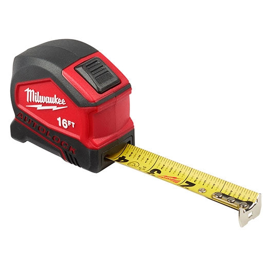 16ft Compact Auto-Lock Tape Measure
