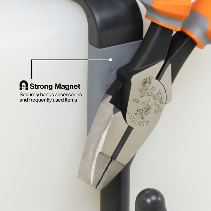 Magnetic Utility Bucket S-Hook, 3-Inch