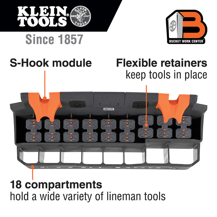 HARD TOOL STORAGE MODULE, S-HOOK