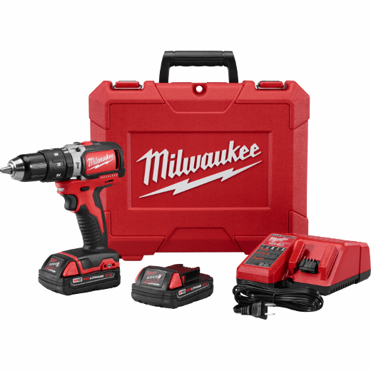 M18™ 1/2" Compact Brushless Hammer Drill/Driver Kit