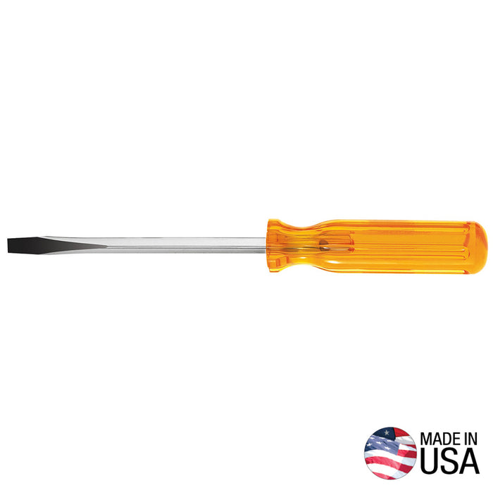 5/16 INCH KEYSTONE SCREWDRIVER, 8 INCH SHANK