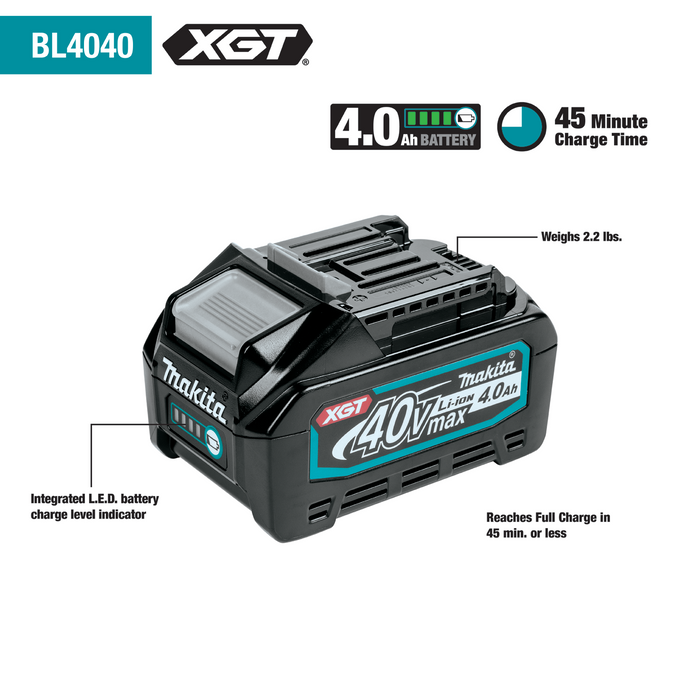 40V max XGT® 4.0Ah Battery