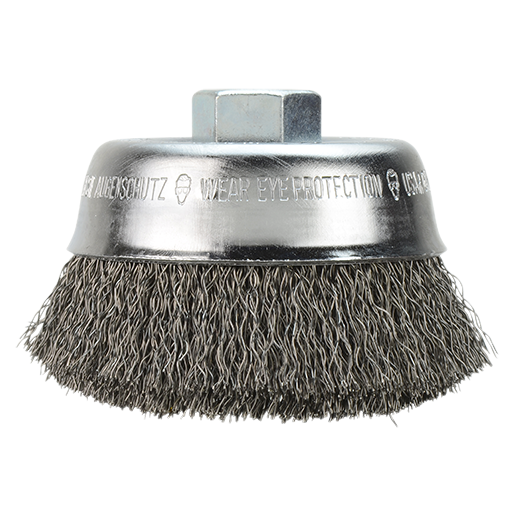 4 in. Carbon Steel Knot Wire Cup Brush