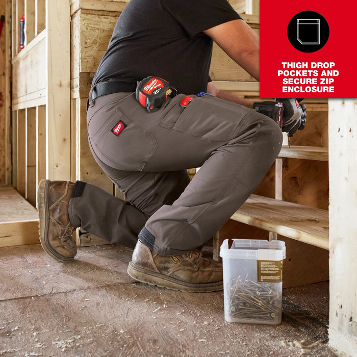 Milwaukee® FREEFLEX™ Tech Pants | Black, 32x30