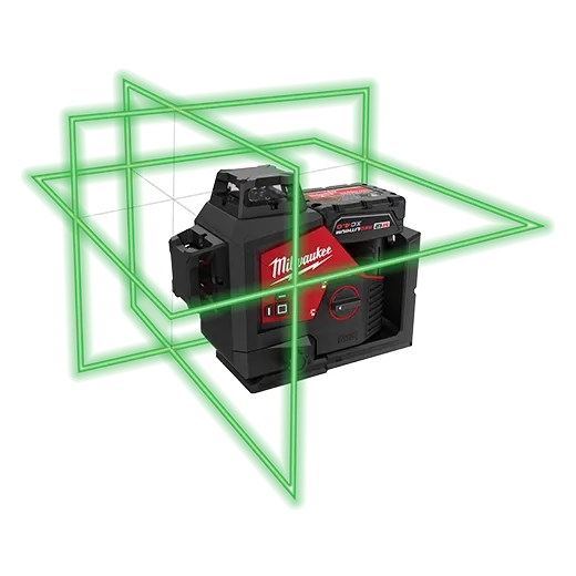 M12™ Green 360° 3-Plane Laser Kit