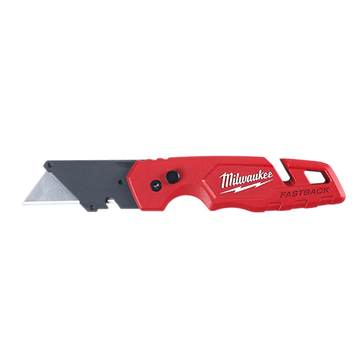 FASTBACK™ Folding Utility Knife w/ Blade Storage