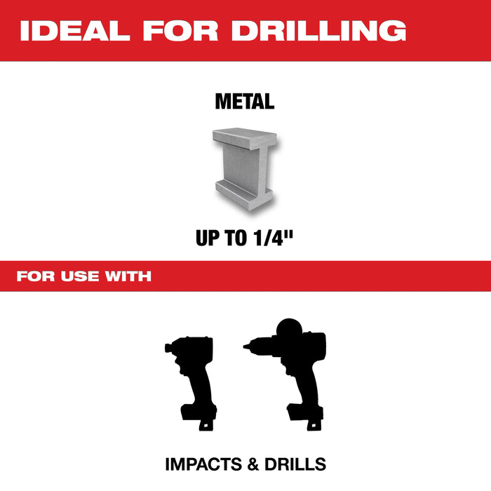 SHOCKWAVE™ Impact Duty 8-32 UNC Drill and Tap Bit